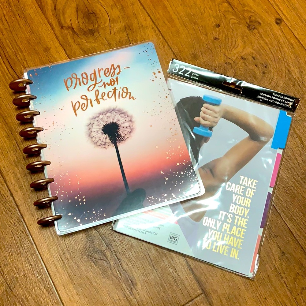 NWOT 2021 Happy Planner and Fitness Edition